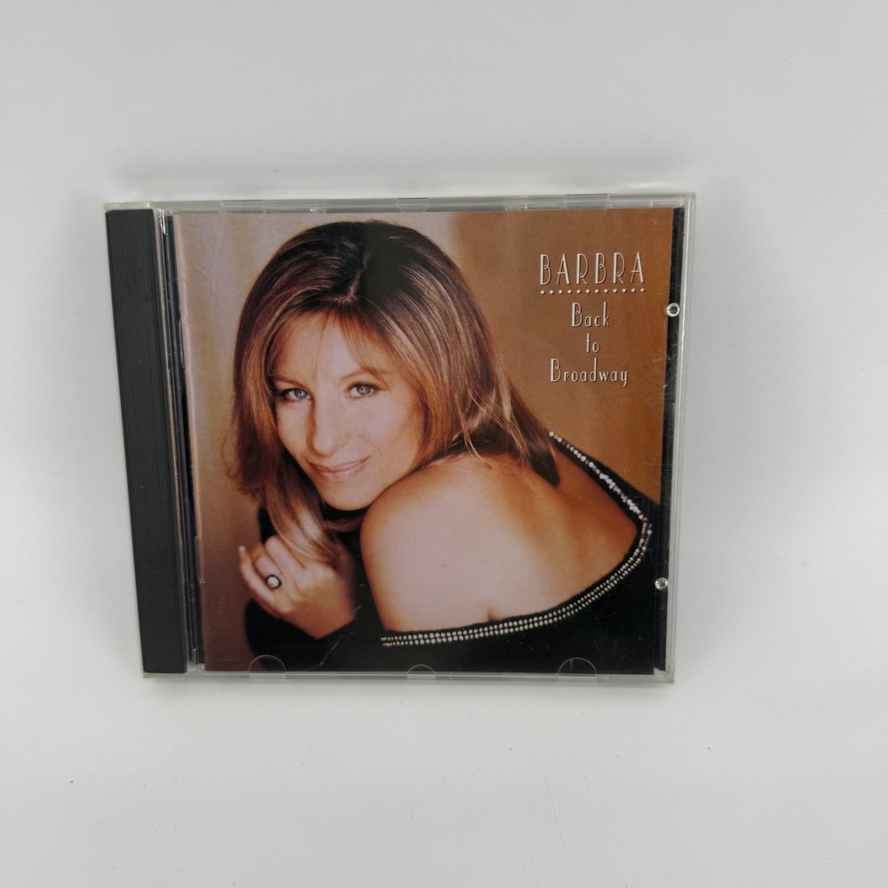 Barbra Streisand Back to Broadway CD 1993‎ Columbia Records CK 44189 Show Tunes